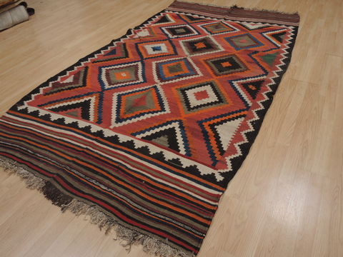 Kilim Red Flat Woven 410 X 811 Area Rug 100-109430 Image 4