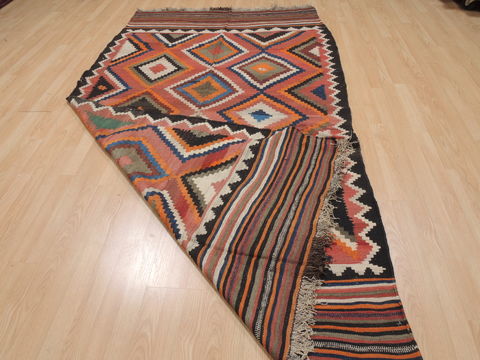 Kilim Red Flat Woven 410 X 811 Area Rug 100-109430 Image 8