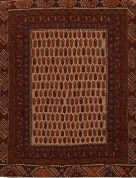 Kilim Beige Flat Woven 6'0" X 9'0"  Area Rug 100-109432