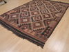 Kilim Brown Flat Woven 67 X 94  Area Rug 100-109436 Thumb 3