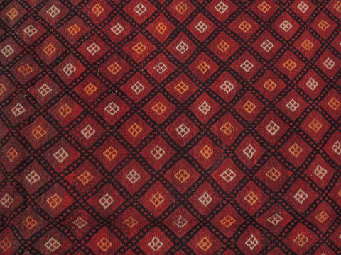 Kilim Red Flat Woven 74 X 90 Area Rug 100-109438 Image 9