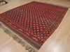 Kilim Red Flat Woven 74 X 90 Area Rug 100-109438 Thumb 4
