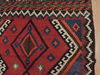 Kilim Red Runner Flat Woven 45 X 92  Area Rug 100-109439 Thumb 4