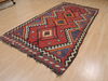 Kilim Red Runner Flat Woven 45 X 92  Area Rug 100-109439 Thumb 6