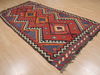 Kilim Red Runner Flat Woven 45 X 92  Area Rug 100-109439 Thumb 7