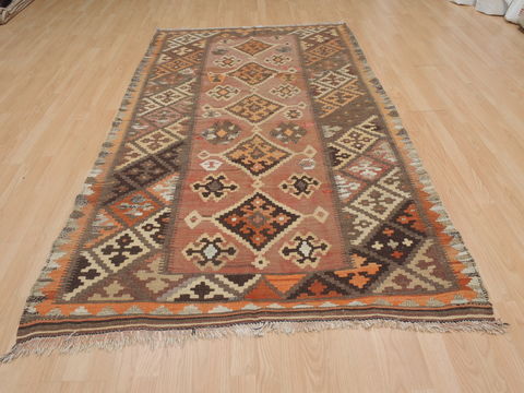 Kilim Red Flat Woven 47 X 83 Area Rug 100-109440 Image 15
