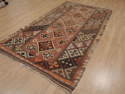 Kilim Red Flat Woven 47 X 83 Area Rug 100-109440 Image 16
