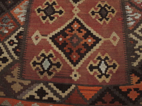 Kilim Red Flat Woven 47 X 83 Area Rug 100-109440 Image 6