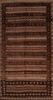 Kilim Brown Flat Woven 56 X 911  Area Rug 100-109442 Thumb 0