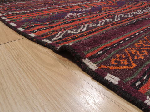 Kilim Red Flat Woven 54 X 88  Area Rug 100-109445 Image 12