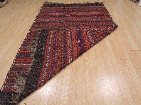 Kilim Red Flat Woven 54 X 88  Area Rug 100-109445 Image 14