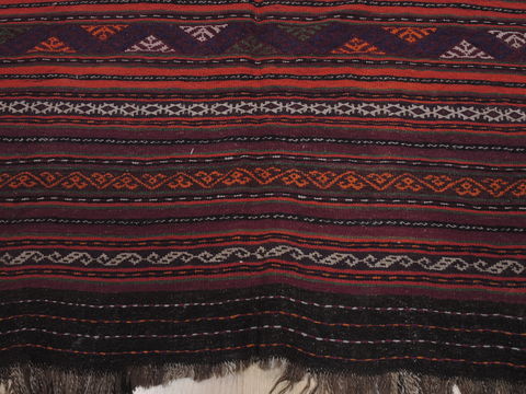 Kilim Red Flat Woven 54 X 88  Area Rug 100-109445 Image 7