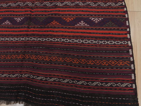 Kilim Red Flat Woven 54 X 88  Area Rug 100-109445 Image 9
