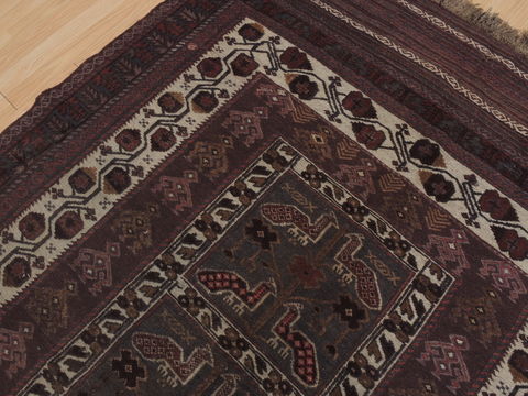 Kilim Brown Flat Woven 53 X 85 Area Rug 100-109446 Image 11