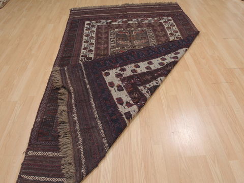 Kilim Brown Flat Woven 53 X 85 Area Rug 100-109446 Image 14