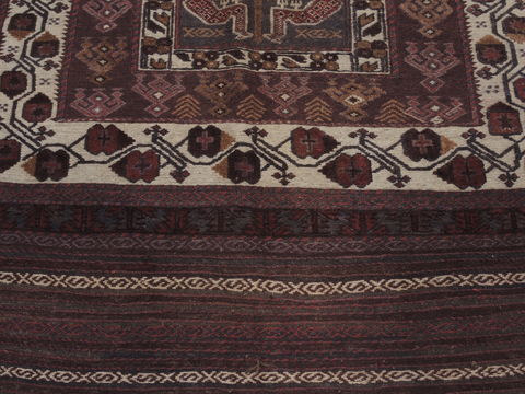 Kilim Brown Flat Woven 53 X 85 Area Rug 100-109446 Image 19