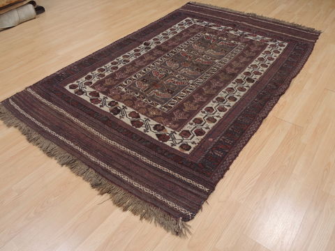 Kilim Brown Flat Woven 53 X 85 Area Rug 100-109446 Image 5