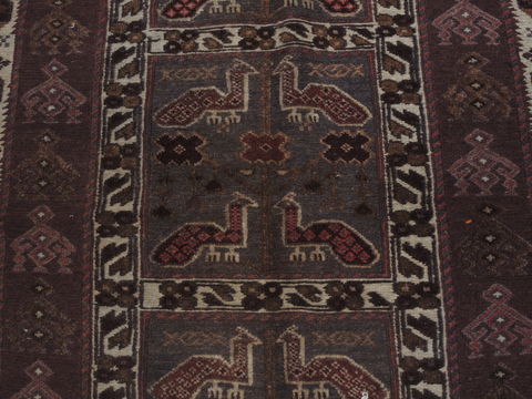 Kilim Brown Flat Woven 53 X 85 Area Rug 100-109446 Image 8