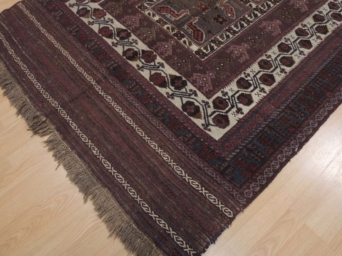 Kilim Brown Flat Woven 53 X 85 Area Rug 100-109446 Image 9