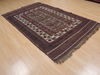 Kilim Brown Flat Woven 53 X 85  Area Rug 100-109446 Thumb 17