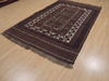 Kilim Brown Flat Woven 53 X 85  Area Rug 100-109446 Thumb 2