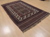 Kilim Brown Flat Woven 53 X 85  Area Rug 100-109446 Thumb 3