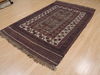 Kilim Brown Flat Woven 53 X 85  Area Rug 100-109446 Thumb 5