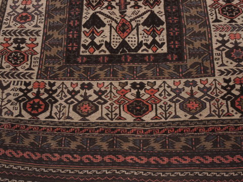 Kilim Brown Flat Woven 55 X 90 Area Rug 100-109450 Image 10