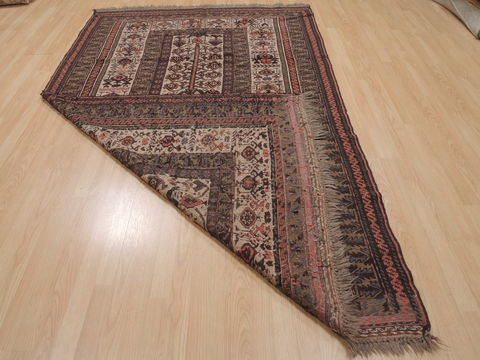 Kilim Brown Flat Woven 55 X 90 Area Rug 100-109450 Image 16