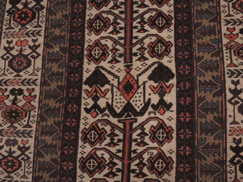 Kilim Brown Flat Woven 55 X 90 Area Rug 100-109450 Image 5