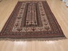 Kilim Brown Flat Woven 55 X 90  Area Rug 100-109450 Thumb 4