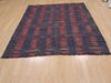 Kilim Red Hand Knotted 59 X 92  Area Rug 100-109451 Thumb 2