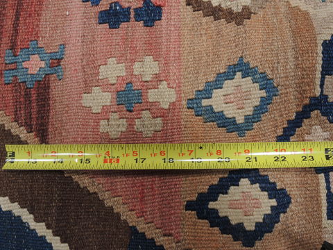 Kilim Brown Runner Flat Woven 54 X 112 Area Rug 100-109453 Image 11