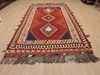 Kilim Red Flat Woven 57 X 1010  Area Rug 100-109454 Thumb 1