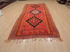 Kilim Red Runner Flat Woven 410 X 114  Area Rug 100-109455 Thumb 1