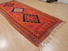 Kilim Red Runner Flat Woven 410 X 114  Area Rug 100-109455 Thumb 3