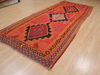 Kilim Red Runner Flat Woven 410 X 114  Area Rug 100-109455 Thumb 5