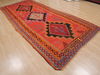 Kilim Red Runner Flat Woven 410 X 114  Area Rug 100-109455 Thumb 6