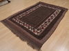 Kilim Brown Hand Knotted 48 X 69  Area Rug 100-109458 Thumb 4