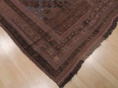 Kilim Brown Hand Knotted 411 X 711 Area Rug 100-109459 Image 12