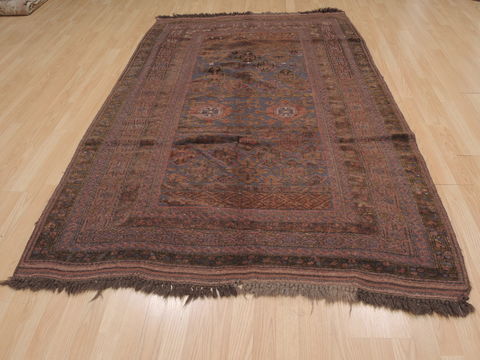 Kilim Brown Hand Knotted 411 X 711 Area Rug 100-109459 Image 4