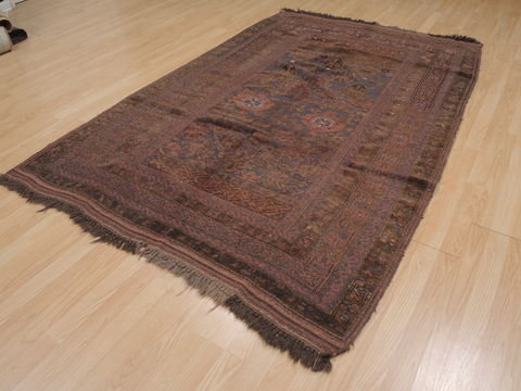 Kilim Brown Hand Knotted 411 X 711 Area Rug 100-109459 Image 5