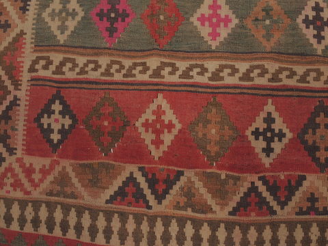 Kilim Brown Hand Knotted 48 X 94 Area Rug 100-109460 Image 8