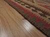 Kilim Brown Hand Knotted 48 X 94 Area Rug 100-109460 Thumb 12