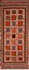 Kilim Red Runner Hand Knotted 41 X 102 Area Rug 100-109463 Thumb 0