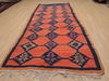 Kilim Red Runner Flat Woven 51 X 114 Area Rug 100-109466 Thumb 1