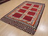 Kilim Red Hand Knotted 51 X 86 Area Rug 100-109467 Thumb 2
