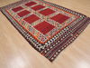Kilim Red Hand Knotted 51 X 86 Area Rug 100-109467 Thumb 6