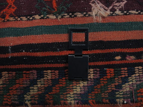 Kilim Red Hand Knotted 42 X 81 Area Rug 100-109470 Image 14