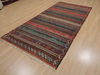 Kilim Red Hand Knotted 42 X 81 Area Rug 100-109470 Thumb 2